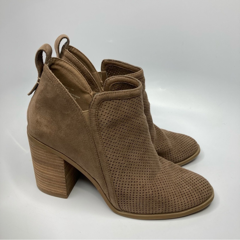 Madden girl Eviita heeled booties‎ size 10